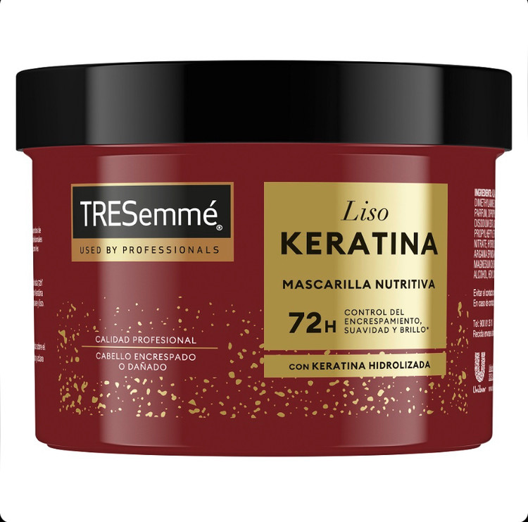 ماسک مو ترمیم کننده ترزمه TRESemme Keratin Smooth حجم 440 میل