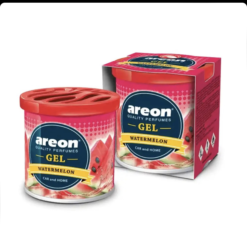 خوشبو کننده و بو گیر کنسروی آرئون ژل AREON Gel Watermelon رایحه هندوانه وزن 80 گرم