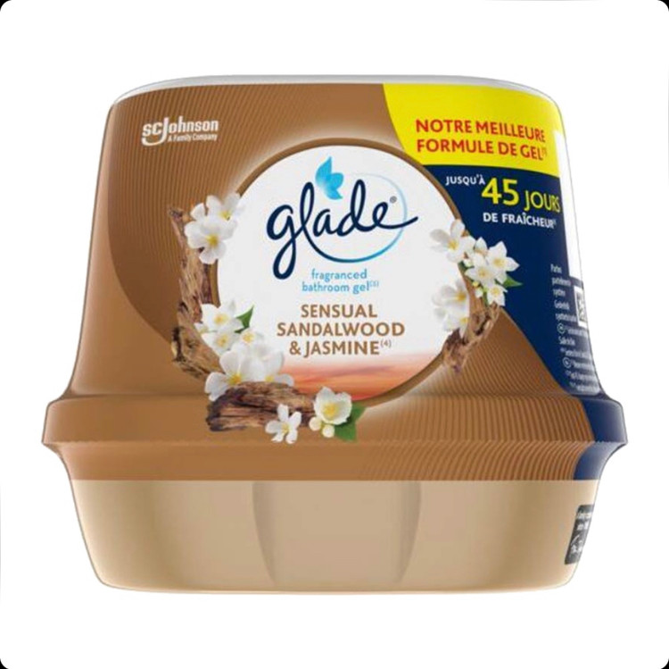 ژل خوشبو کننده هوا گلید Glade رایحه چوب صندل حجم 180 گرم