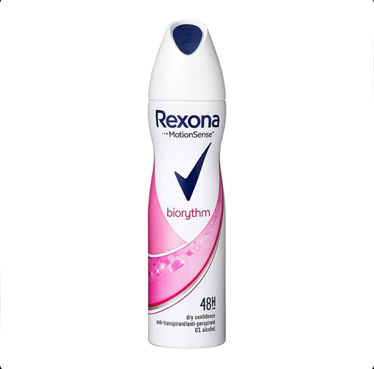 اسپری ضد تعریق رکسونا زنانه Rexona Biorythm حجم 200 میل