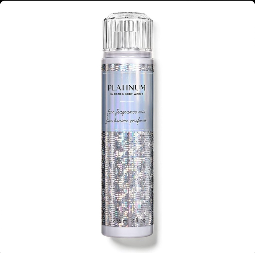 بادی اسپلش بث اند بادی ورکس Bath and Body Works رایحه Platinum حجم 236 میل