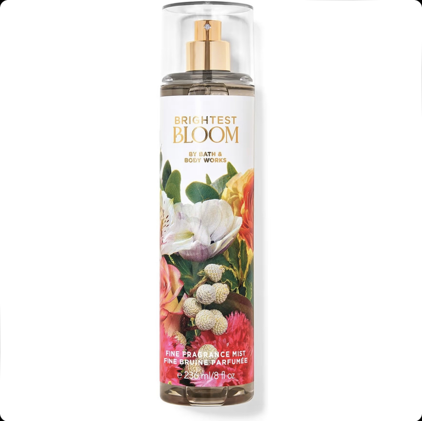 بادی اسپلش بث اند بادی ورکس Bath and Body Works رایحه Brightest Bloom حجم 236 میل