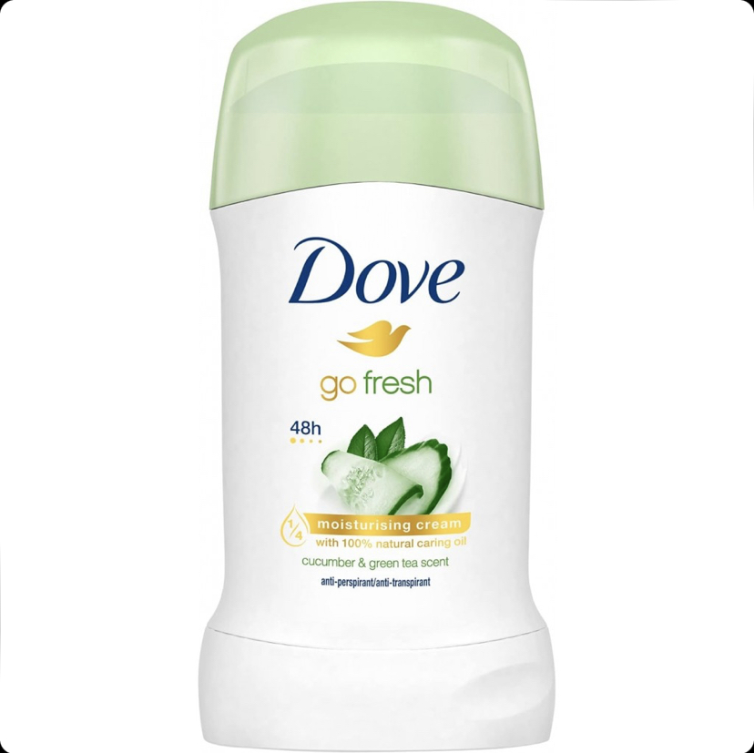 مام استیک ضد تعریق زنانه داو Dove go fresh cucumber and green tea حجم 40 گرم