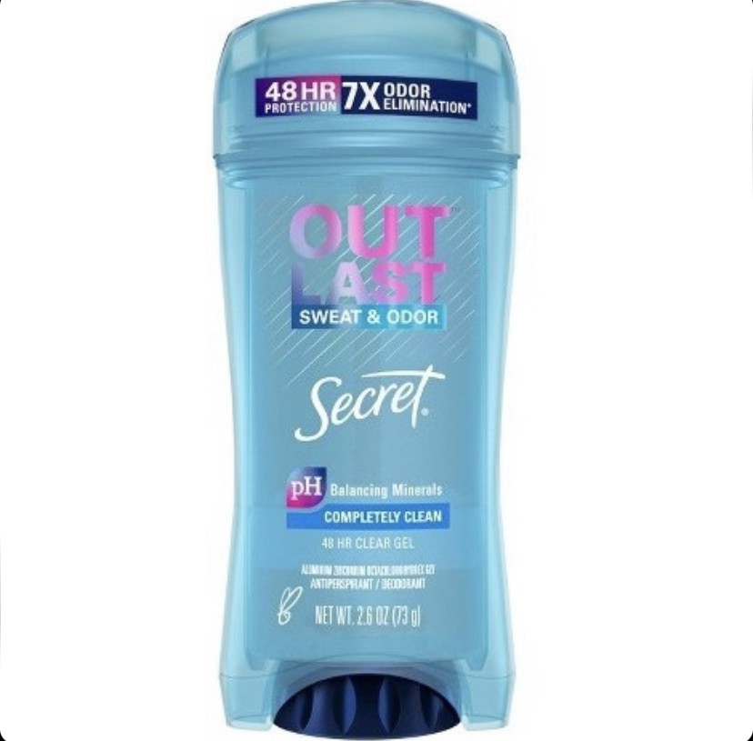 مام دئودرانت ژله ای سکرت Secret completely clean حجم 73 گرم