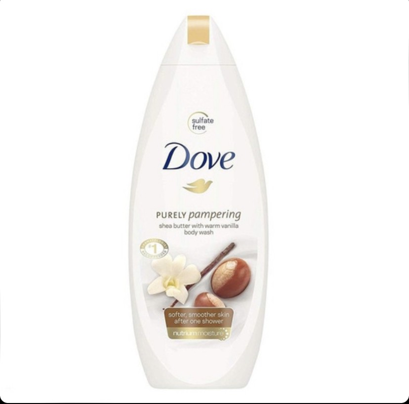 شامپو بدن داو Dove حاوی شی باتر و عصاره وانیل حجم 500 میل
