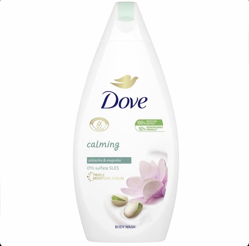 شامپو بدن پسته و گل مگنولیای داو Dove حجم 500 میل