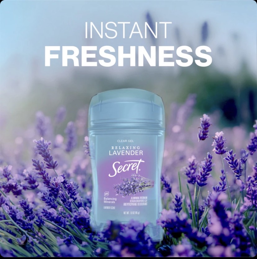 مام صابونی ضد تعریق صابونی لوندر سکرت Secret Lavender حجم 73 گرم