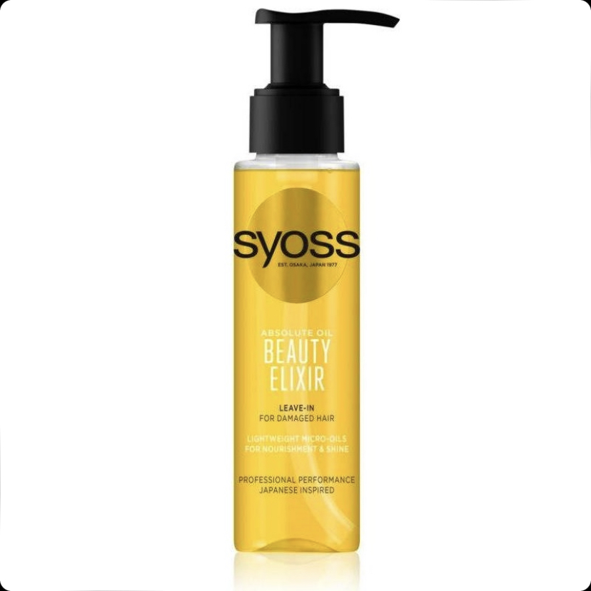 روغن مو تغذیه‌کننده سایوس syoss Beauty Elixir Absolute Oil حجم ۱۰۰ میل