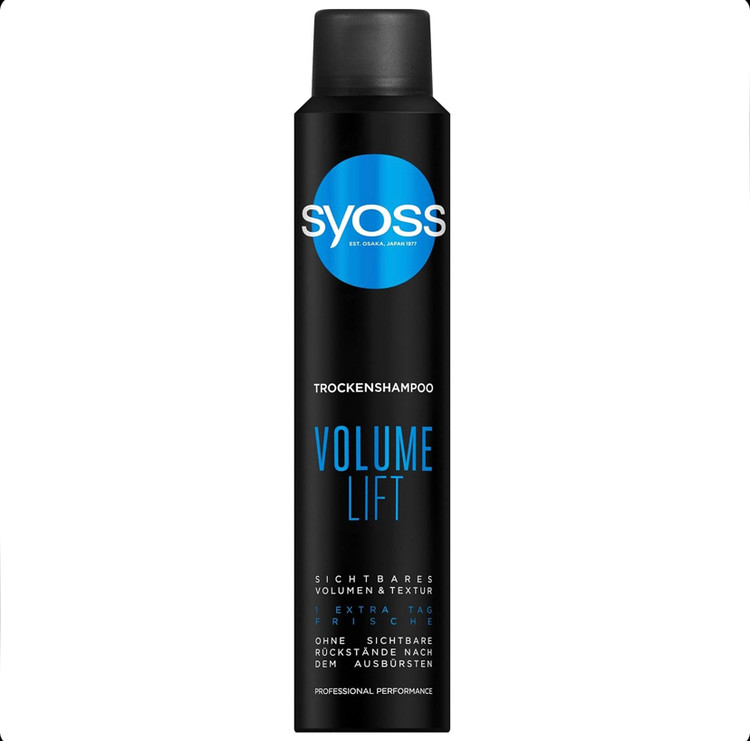 شامپو خشک حجمدهنده مو سایوس syoss Volume Lift حجم ۲۰۰ میل