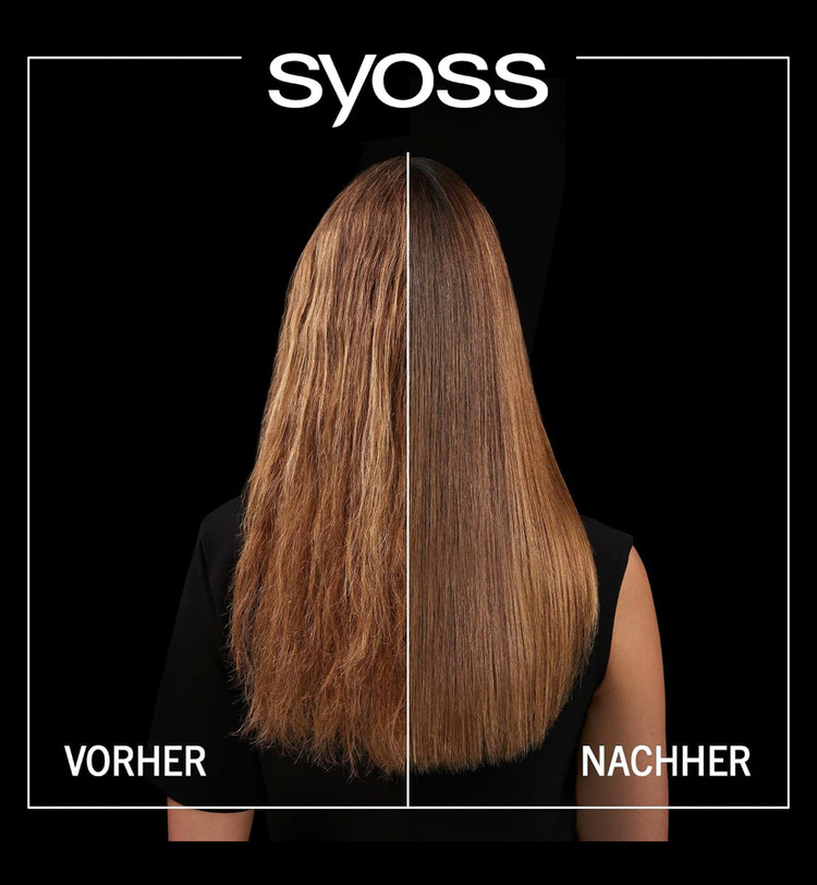 اسپری دوفاز محافظ حرارت و حالتدهنده مو سایوس syoss Keratin heat حجم ۲۰۰ میل
