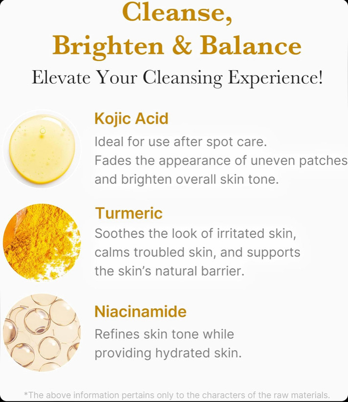 فوم شوینده کوجیک اسید و زردچوبه مدی کیوب Medicube Kojic Acid Turmeric Toning حجم 120 گرم