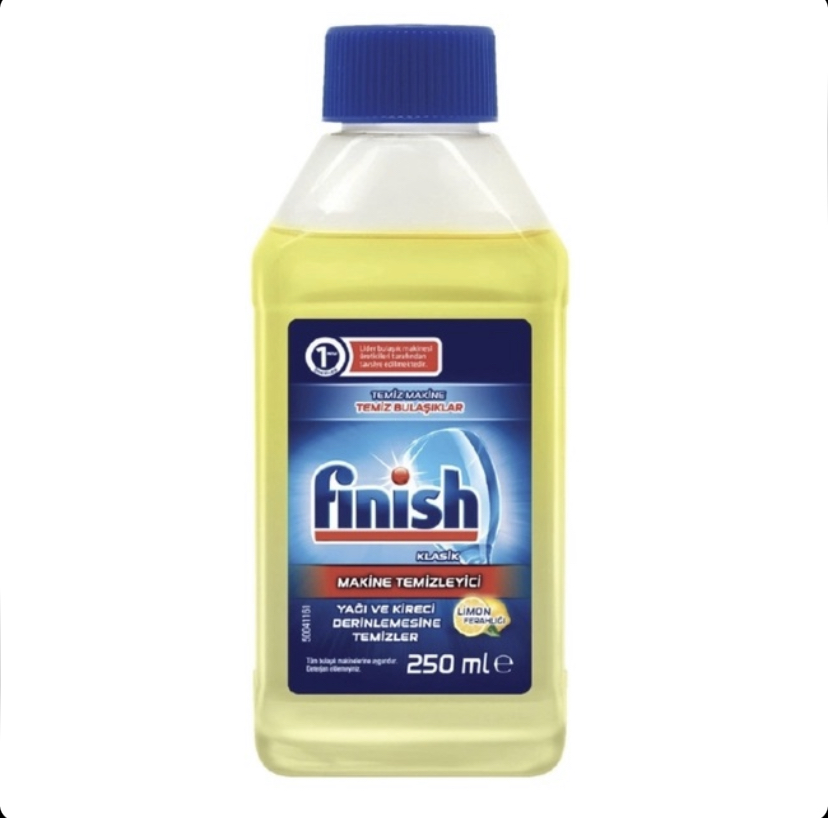 مایع جرمگیر ماشین ظرفشویی فینیش Finish رایحه لیمو حجم 250 میل