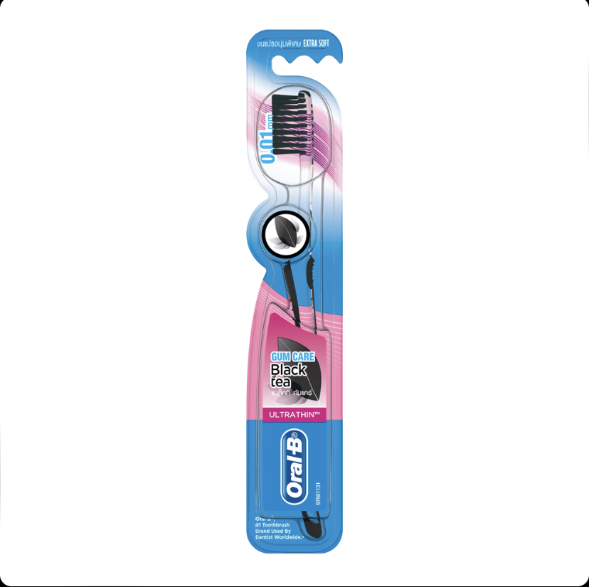 مسواک لثه های حساس اورال بی Oral-B Gum Care Black Tea با برس بسیار نرم
