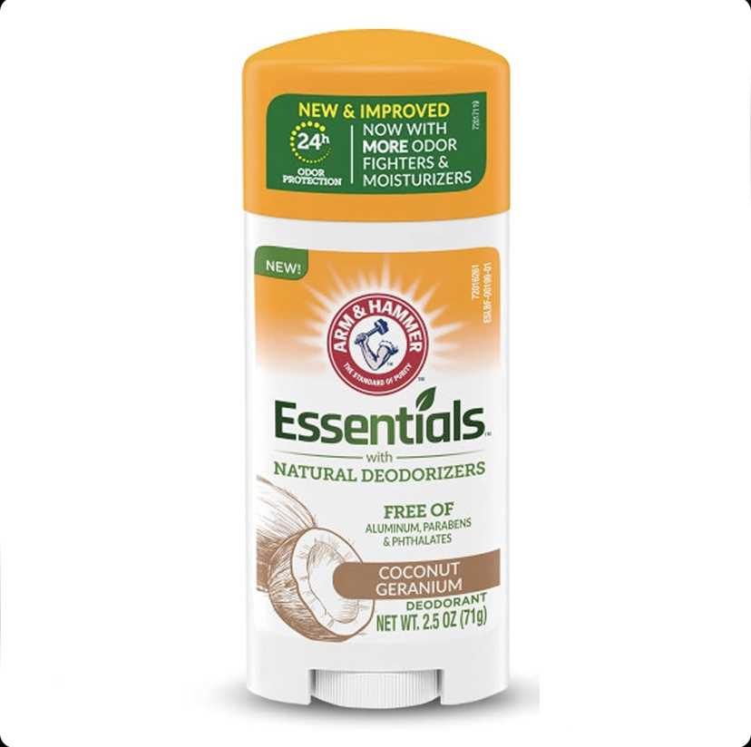 مام استیک ضد تعریق بدون آلومینیوم آرم اند همر ARM & HAMMER Coconut Geranium با رایحه نارگیل و شمعدانی حجم 71 گرم