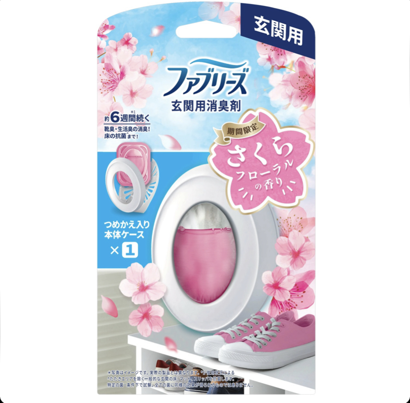 خوشبوکننده و بوگیر سرویس بهداشتی فبرز Febreze رایحه گل‌های ژاپنی ساکورا Sakura Floral
