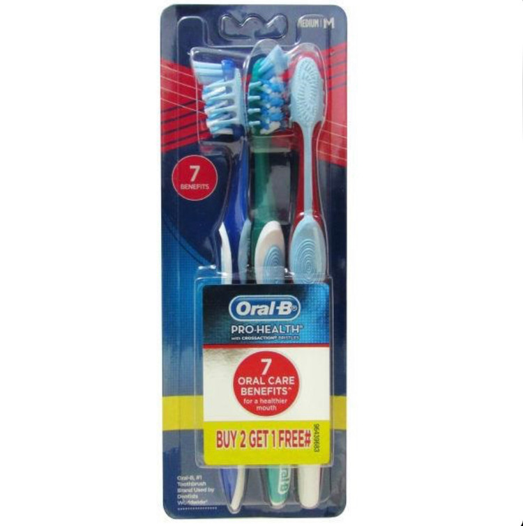 مسواک مراقبت 7 گانه اورال بی Oral-B Pro-Health 7 Benefits برس Soft بسته 3 عددی