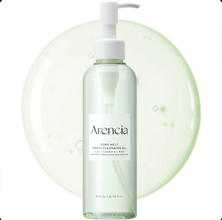 روغن پاککننده آرایش و کنترل منافذ پوست آرنسیا Arencia Pore Melt Mochi حجم 200 میل