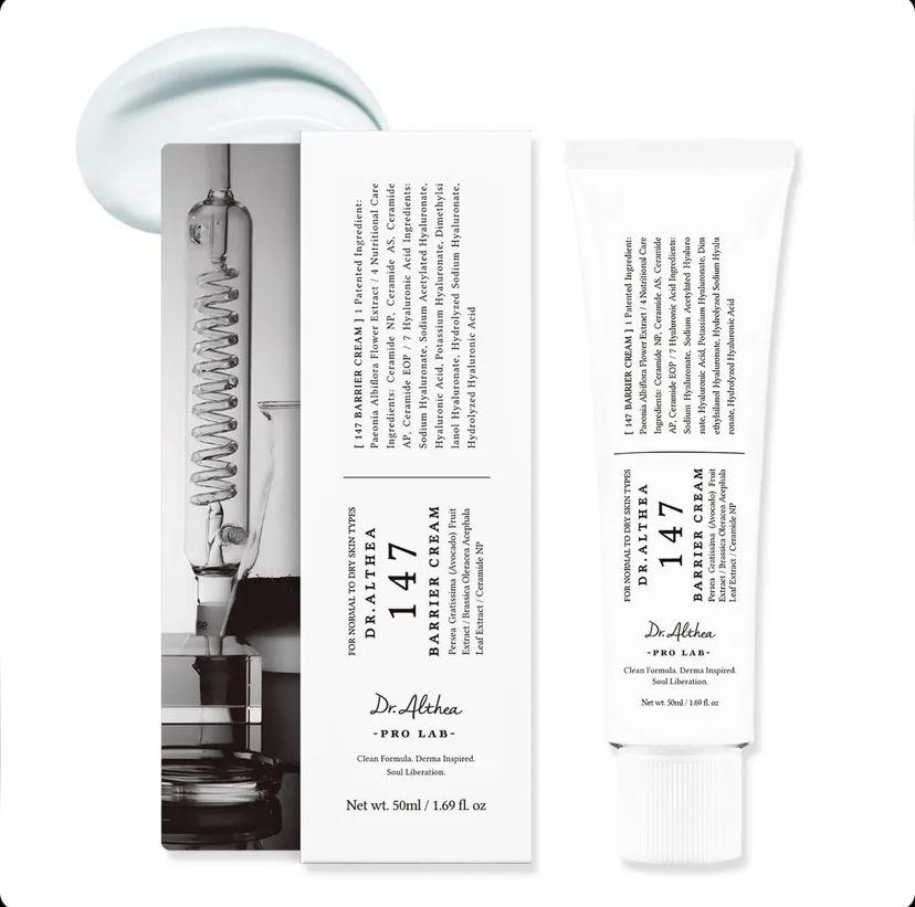 کرم بریر 147 دکتر التیا ترمیم و تقویت کننده سد دفاعی پوست Dr. Althea 147 Barrier Cream حجم 50 میل