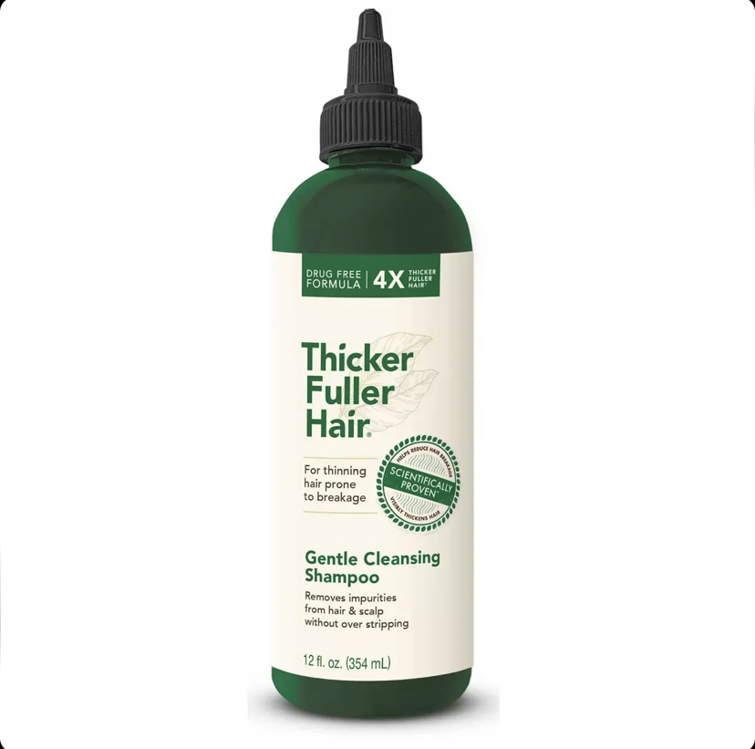 شامپو مو ضد ریزش و حجم دهنده تیکر فولر هیر Thicker Fuller Hair حجم 354 میل