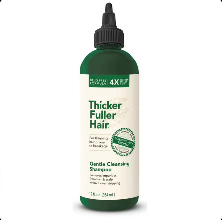 شامپو مو ضد ریزش و حجم دهنده تیکر فولر هیر Thicker Fuller Hair حجم 354 میل