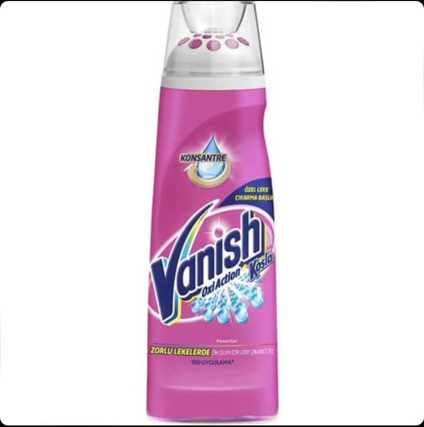 ژل لکه بر لباس ونیش Vanish مدل Oxi Action حجم 200 میل