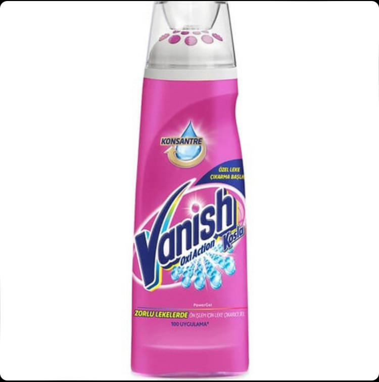 ژل لکه بر لباس ونیش Vanish مدل Oxi Action حجم 200 میل