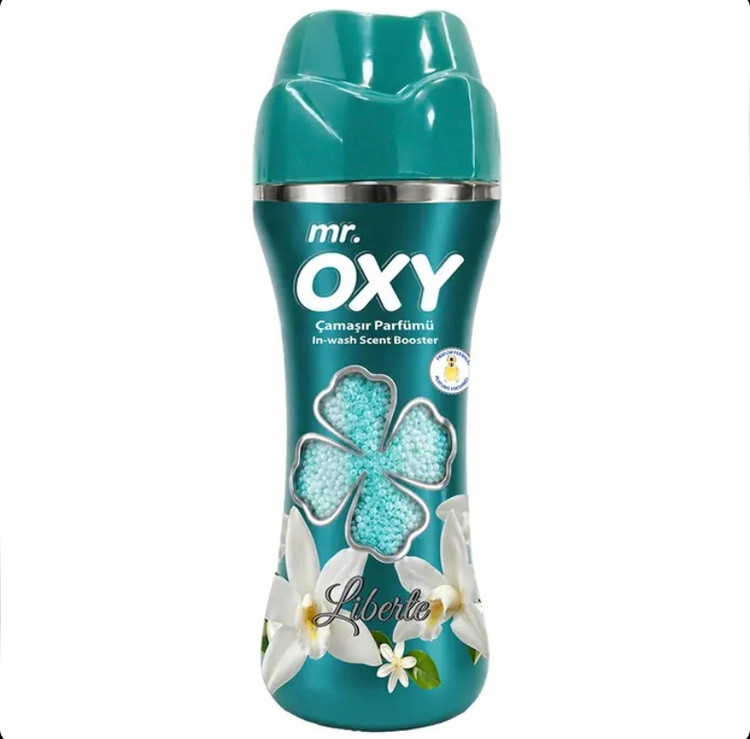 بوستر خوشبوکننده لباس مستر اوکسی Mr.Oxy Sabah Çiği رایحه شبنم صبحگاهی وزن 210 گرم