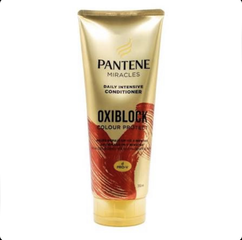 نرم‌کننده مو مخصوص موهای رنگ‌شده و دکلره پنتن حجم ۳۵۰ میل  Pantene Pro-V Miracles Daily Intensive Oxiblock Colour Protect حجم 350 میل
