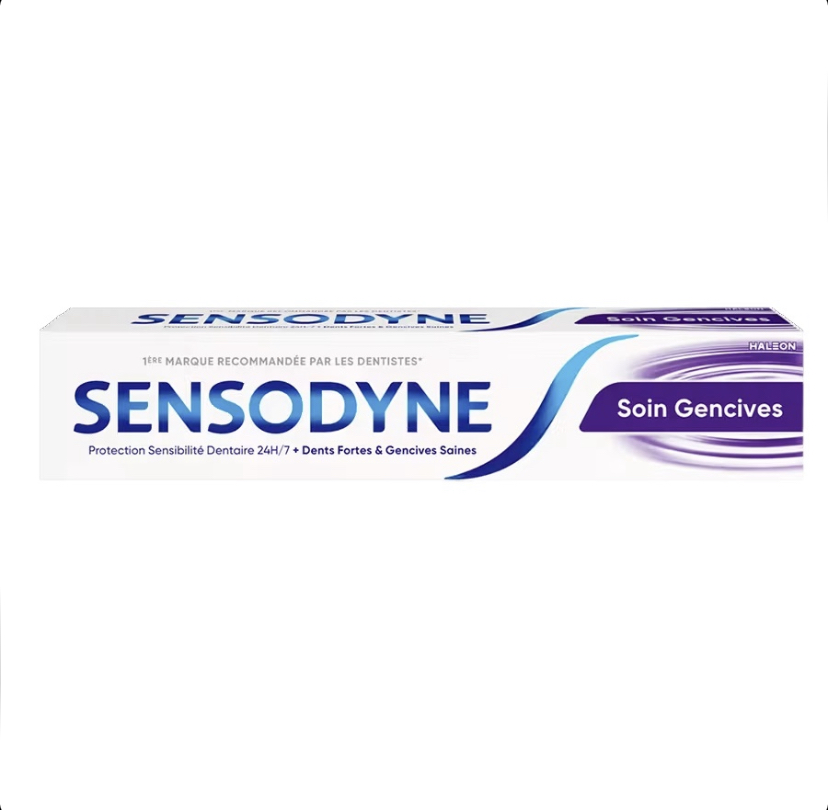 خمیردندان ضدحساسیت و مراقبت از لثه سنسوداین Sensodyne Gum Care حاوی فلوراید و زینک حجم 75 میل