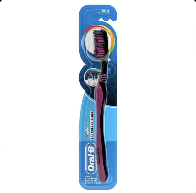 مسواک اورال بی Oral-B Easy Clean Black Soft با برس نرم بسته 1 عددی