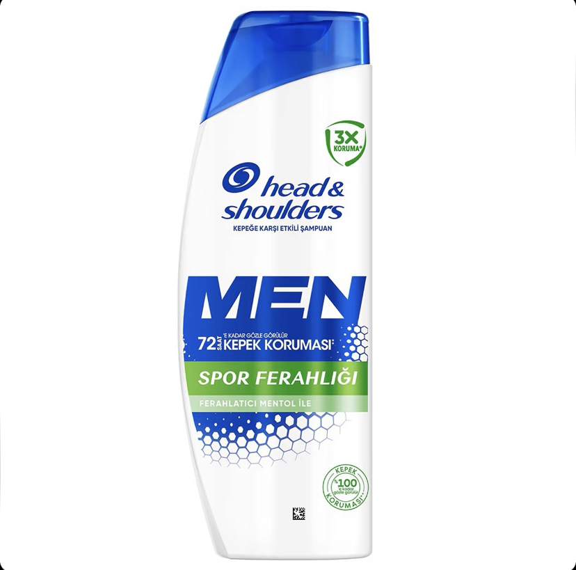 شامپو ضدشوره مردانه هد اند شولدرز Head & Shoulders Men Sport Freshness حاوی منتول حجم 330 میل