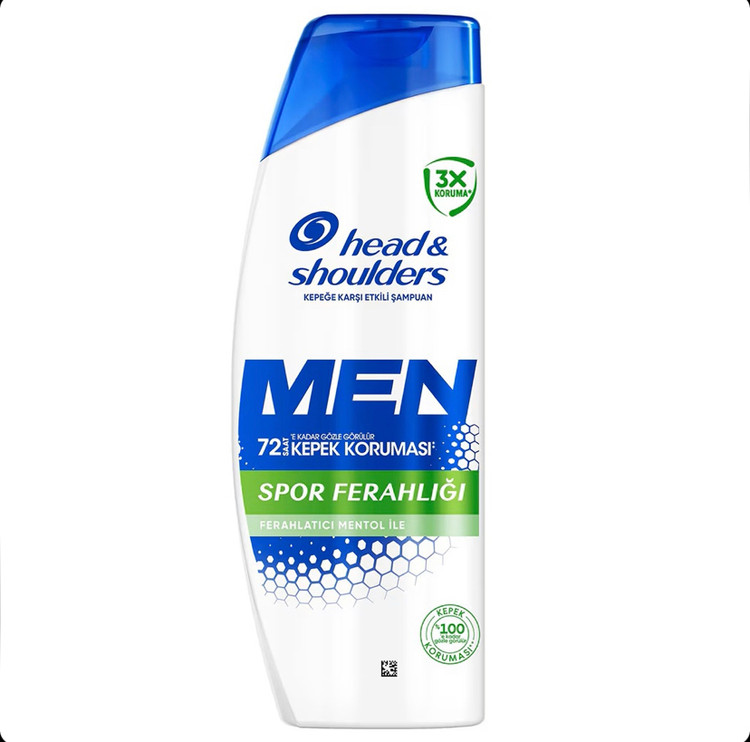 شامپو ضدشوره مردانه هد اند شولدرز Head & Shoulders Men Sport Freshness حاوی منتول حجم 330 میل