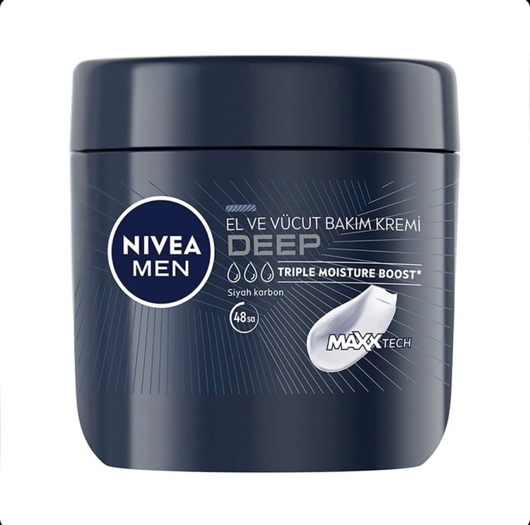 کرم مرطوبکننده دست و بدن مردانه نیوآ Nivea Men Deep Impact حجم 400 میل