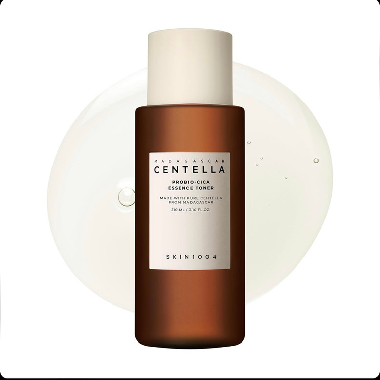 تونر اسنس آبرسان و تقویتکننده سد دفاعی پوست اسکین ۱۰۰۴ SKIN1004 Centella حجم ۲۱۰ میل
