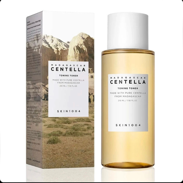 تونر ترمیم کننده و جوانساز سنتلا اسکین 1004 SKIN 1004 CENTELLA حجم 210 میل