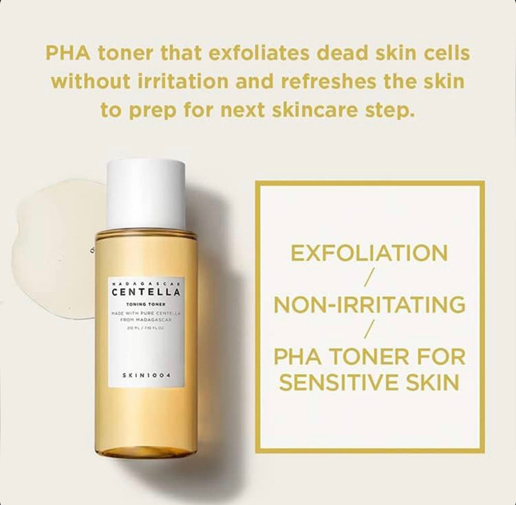 تونر ترمیم کننده و جوانساز سنتلا اسکین 1004 SKIN 1004 CENTELLA حجم 210 میل